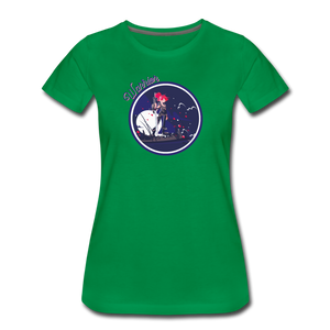 Warrior (Female) - Women’s Premium T-Shirt - kelly green
