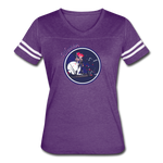 Warrior (Female) - Women’s Vintage Sport T-Shirt - vintage purple/white