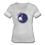 Warrior (Female) - Women’s Vintage Sport T-Shirt - heather gray/white
