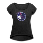 Warrior (Female) - Women's Roll Cuff T-Shirt - heather black