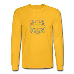 To Dust You Shall Return - Men's Long Sleeve T-Shirt - gold