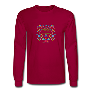 To Dust You Shall Return - Men's Long Sleeve T-Shirt - dark red