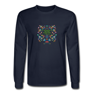 To Dust You Shall Return - Men's Long Sleeve T-Shirt - navy