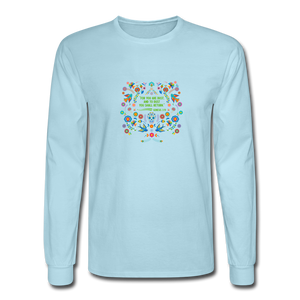 To Dust You Shall Return - Men's Long Sleeve T-Shirt - powder blue