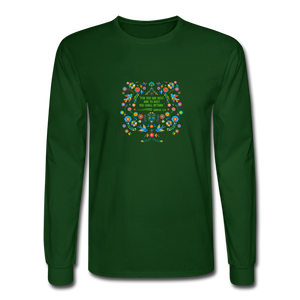 To Dust You Shall Return - Men's Long Sleeve T-Shirt - forest green