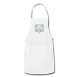 To Dust You Shall Return - Adjustable Apron - white