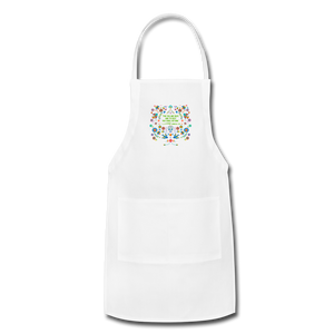 To Dust You Shall Return - Adjustable Apron - white