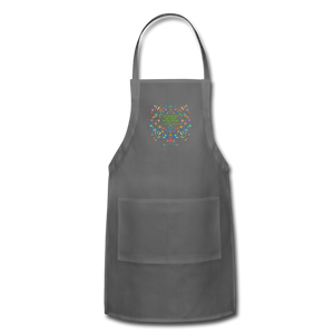 To Dust You Shall Return - Adjustable Apron - charcoal