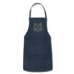 To Dust You Shall Return - Adjustable Apron - navy