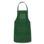 To Dust You Shall Return - Adjustable Apron - forest green