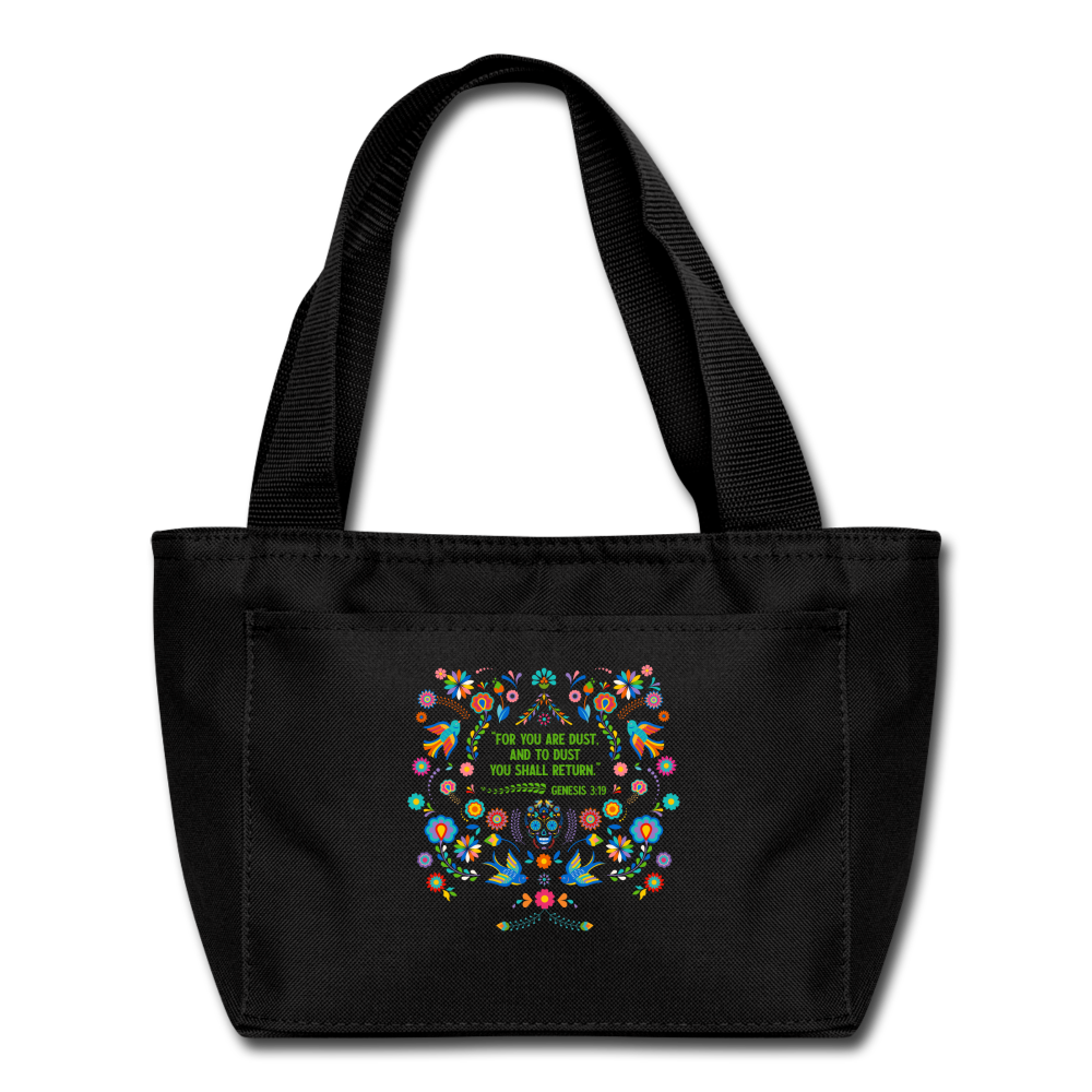 To Dust You Shall Return - Lunch Bag - black