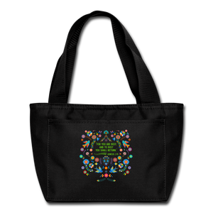 To Dust You Shall Return - Lunch Bag - black