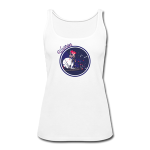 Warrior (Female) - Women’s Premium Tank Top - white