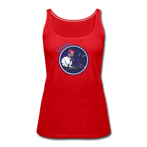 Warrior (Female) - Women’s Premium Tank Top - red