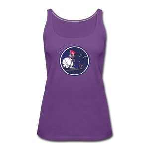 Warrior (Female) - Women’s Premium Tank Top - purple