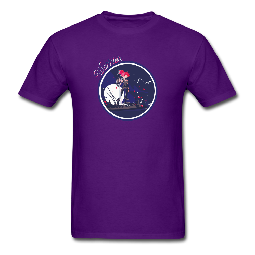 Warrior (Female) - Unisex Classic T-Shirt - purple