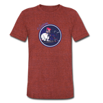 Warrior (Female) - Unisex Tri-Blend T-Shirt - heather cranberry