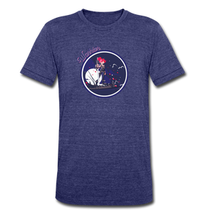 Warrior (Female) - Unisex Tri-Blend T-Shirt - heather indigo