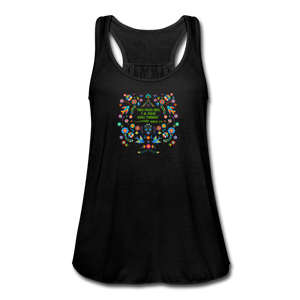 Al Polvo Serás Tornado - Women's Flowy Tank Top - black