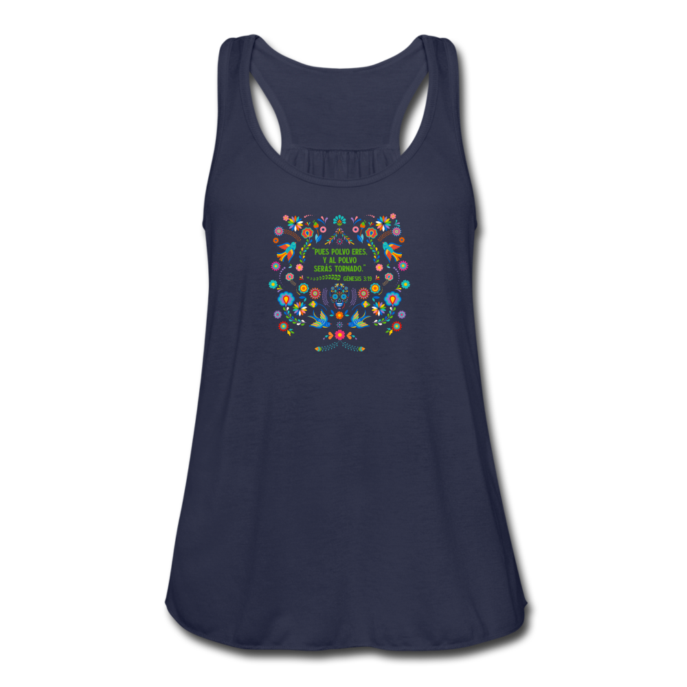 Al Polvo Serás Tornado - Women's Flowy Tank Top - navy