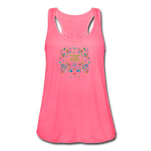 Al Polvo Serás Tornado - Women's Flowy Tank Top - neon pink