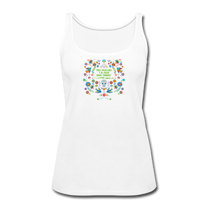 Al Polvo Serás Tornado - Women’s Premium Tank Top - white