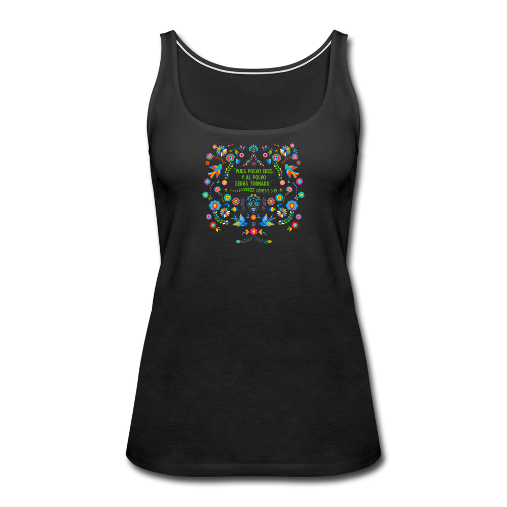 Al Polvo Serás Tornado - Women’s Premium Tank Top - black