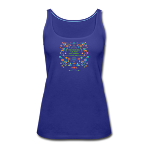 Al Polvo Serás Tornado - Women’s Premium Tank Top - royal blue