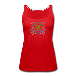 Al Polvo Serás Tornado - Women’s Premium Tank Top - red