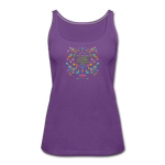 Al Polvo Serás Tornado - Women’s Premium Tank Top - purple