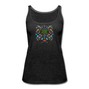 Al Polvo Serás Tornado - Women’s Premium Tank Top - charcoal grey