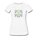 Al Polvo Serás Tornado - Women’s Premium T-Shirt - white
