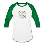 Al Polvo Serás Tornado - Baseball T-Shirt - white/kelly green