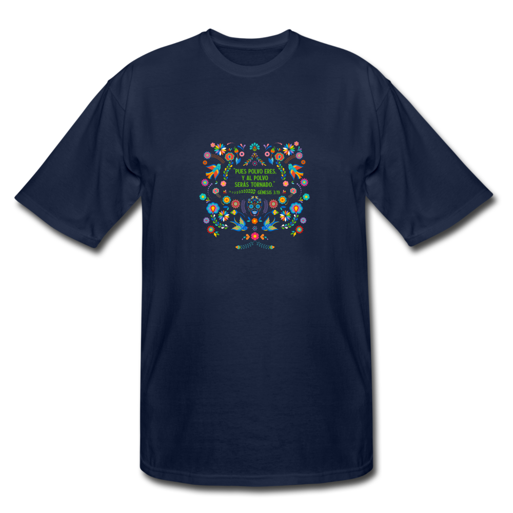 Al Polvo Serás Tornado - Men's Tall T-Shirt - navy