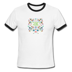 Al Polvo Serás Tornado - Men's Ringer T-Shirt - white/black