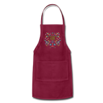 Al Polvo Serás Tornado - Adjustable Apron - burgundy