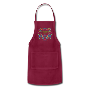 Al Polvo Serás Tornado - Adjustable Apron - burgundy