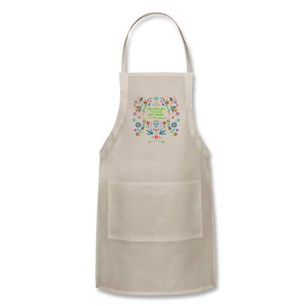 Al Polvo Serás Tornado - Adjustable Apron - natural