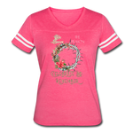 Celebrate & Remember - Women’s Vintage Sport T-Shirt - vintage pink/white
