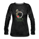 Celebrate & Remember - Women's Premium Long Sleeve T-Shirt - charcoal grey