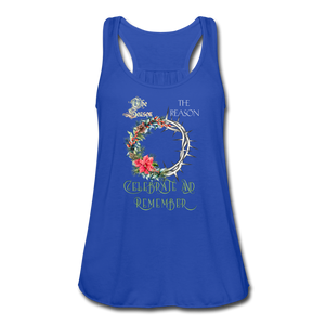 Celebrate & Remember - Women's Flowy Tank Top - royal blue