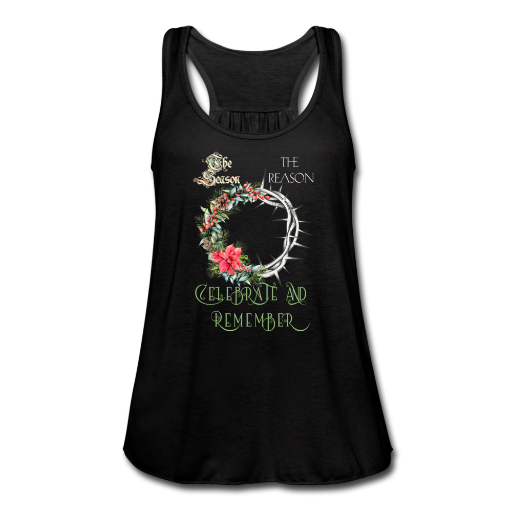 Celebrate & Remember - Women's Flowy Tank Top - black