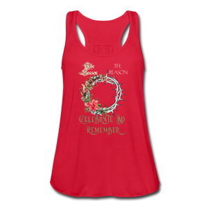 Celebrate & Remember - Women's Flowy Tank Top - red