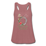 Celebrate & Remember - Women's Flowy Tank Top - mauve