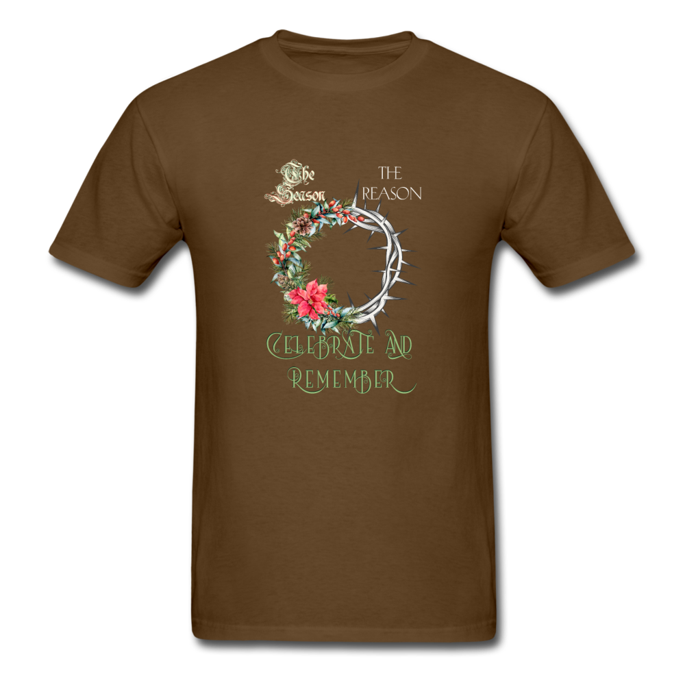 Celebrate & Remember - Unisex Classic T-Shirt - brown
