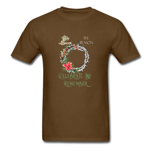 Celebrate & Remember - Unisex Classic T-Shirt - brown