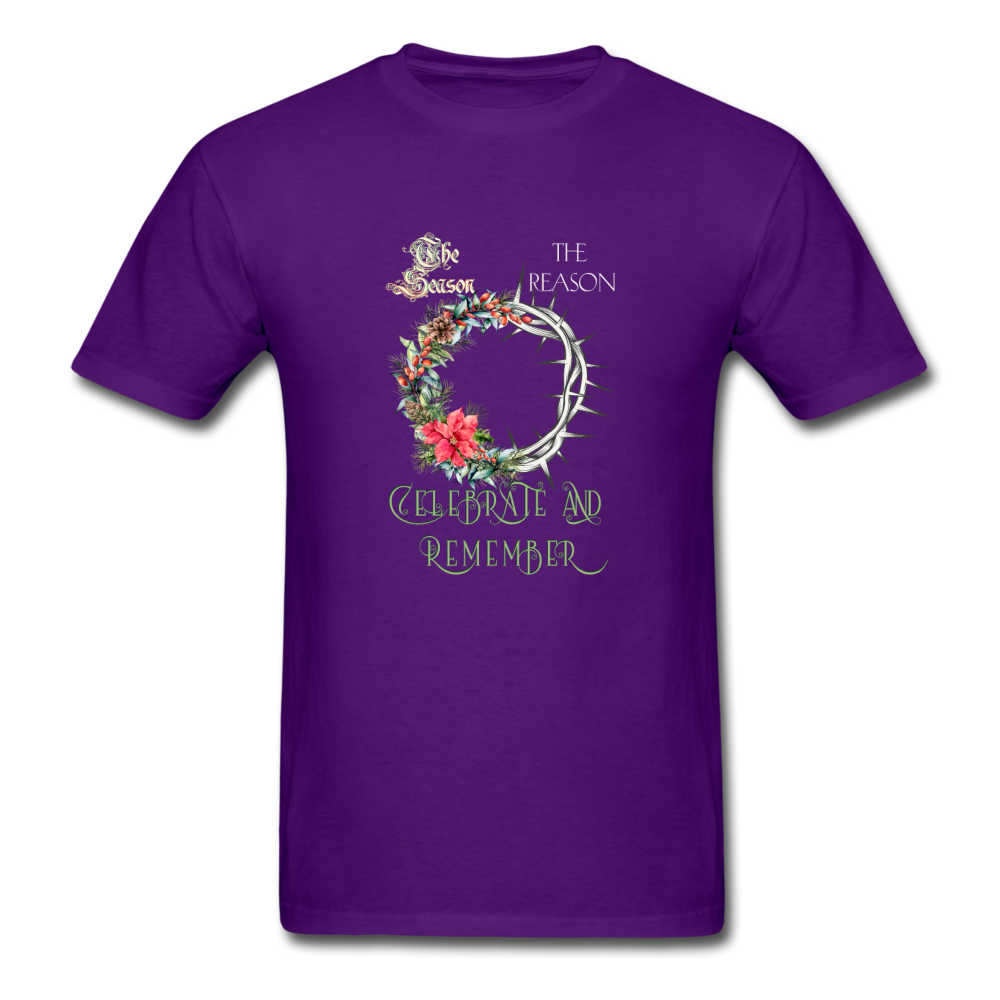 Celebrate & Remember - Unisex Classic T-Shirt - purple