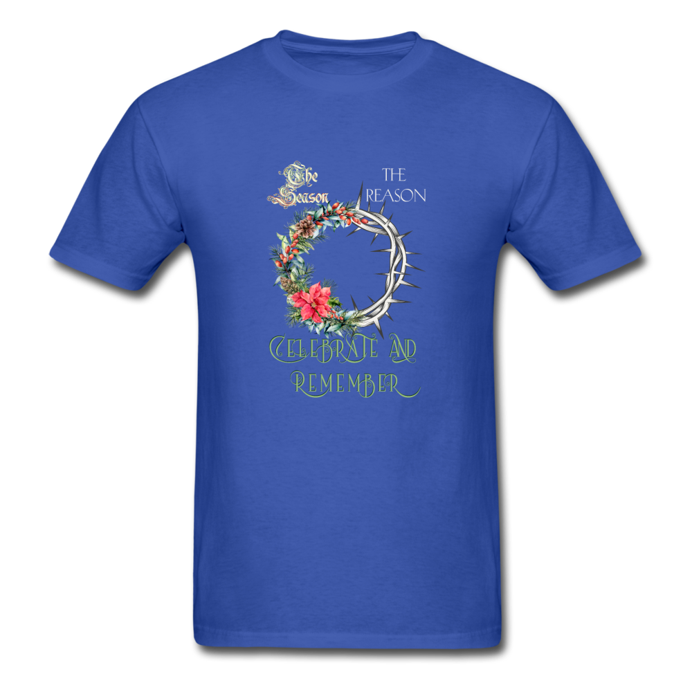 Celebrate & Remember - Unisex Classic T-Shirt - royal blue