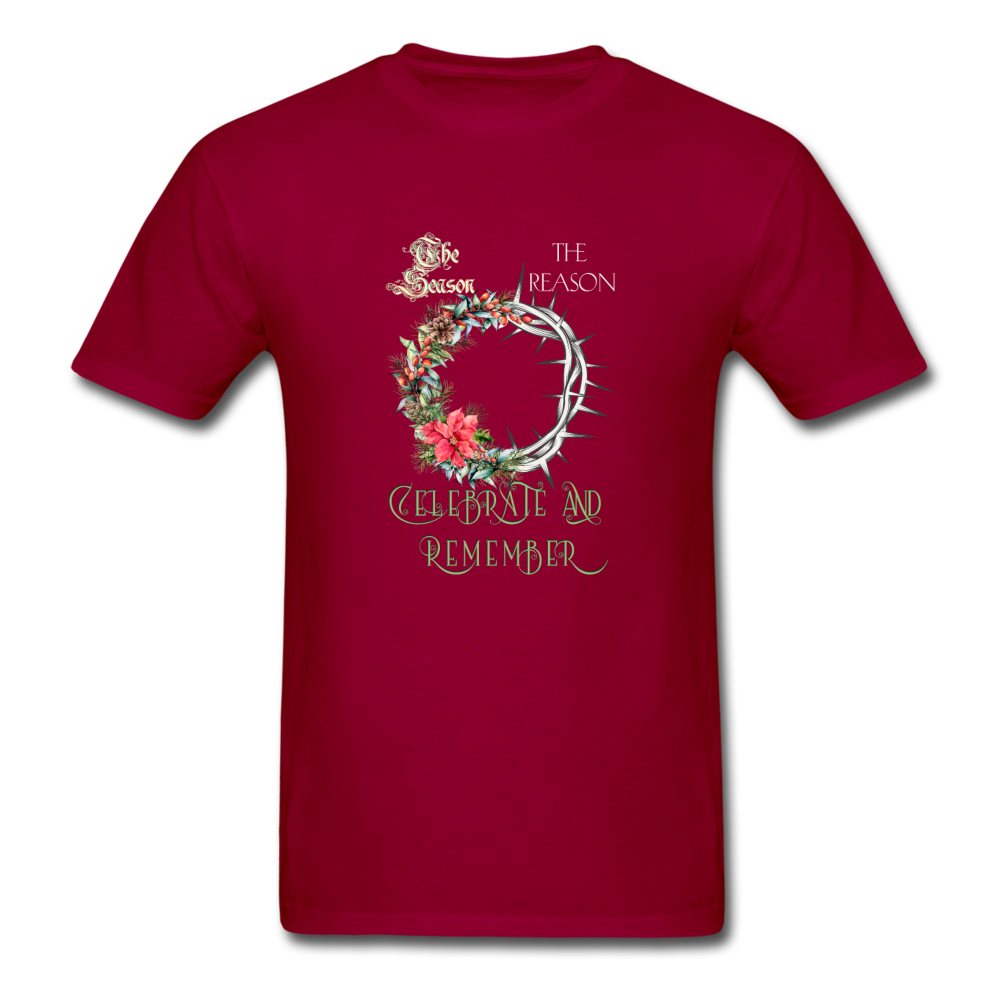 Celebrate & Remember - Unisex Classic T-Shirt - dark red