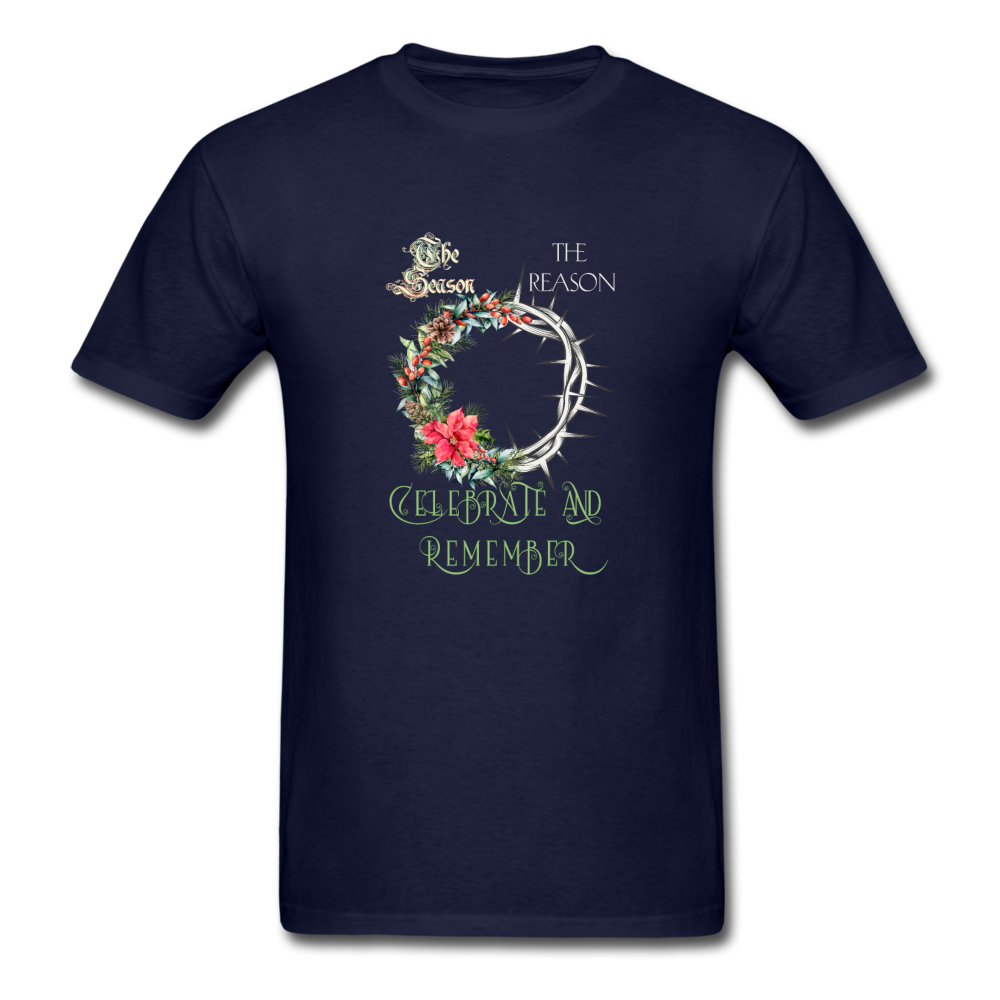 Celebrate & Remember - Unisex Classic T-Shirt - navy